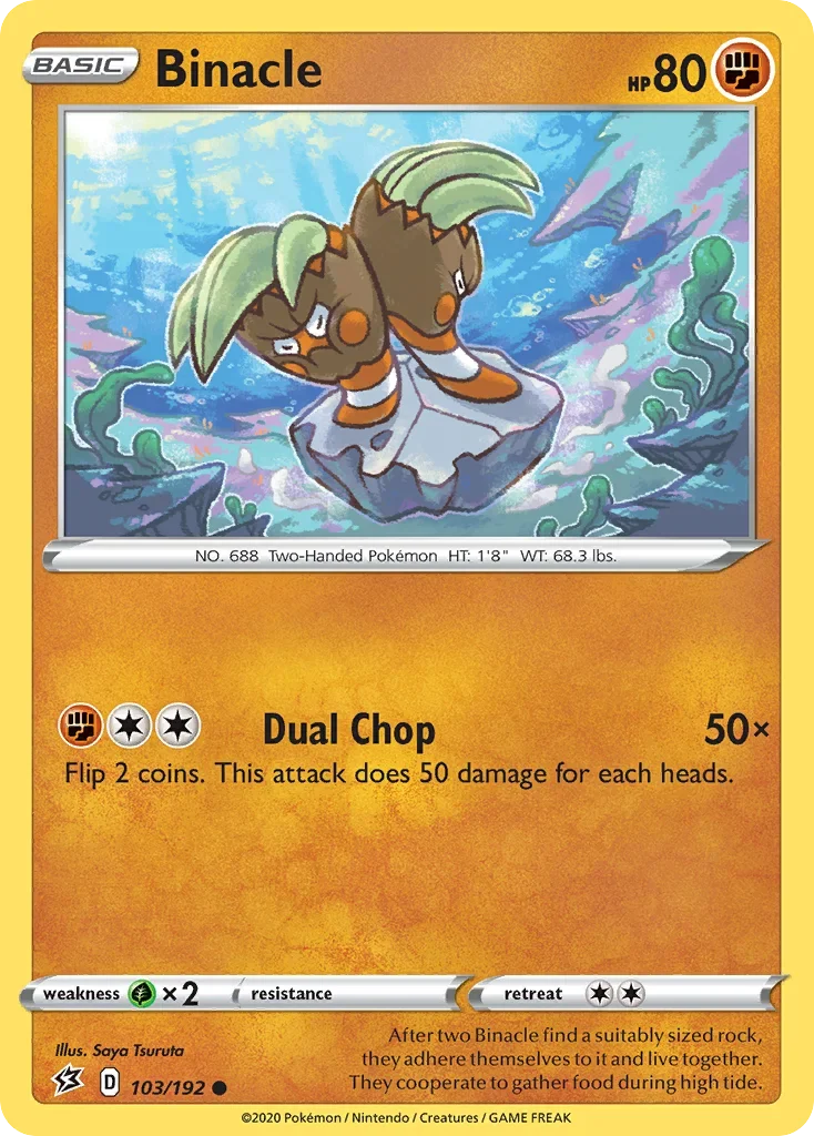 103/192 from Rebel Clash Common Pokemon Card