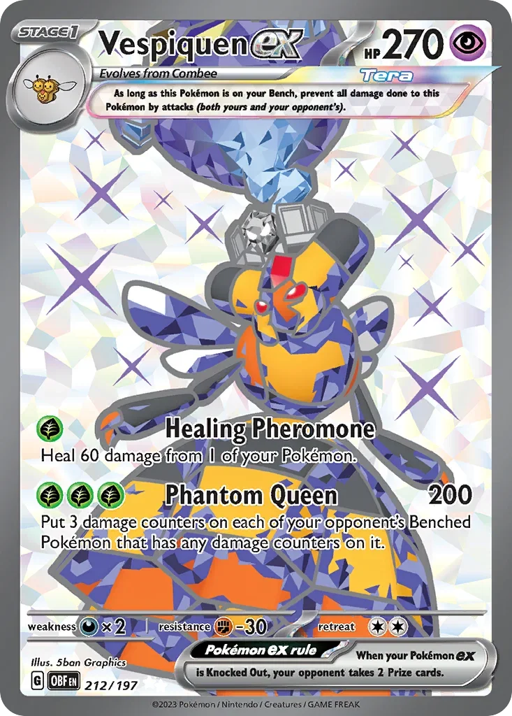 212/197 from Obsidian Flames Ultra Rare Pokemon Card