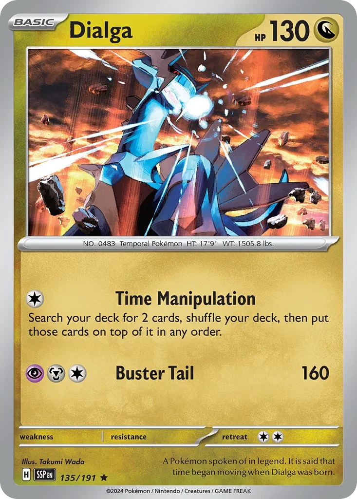 135/191 from Surging Sparks Card List Rare Pokemon Card