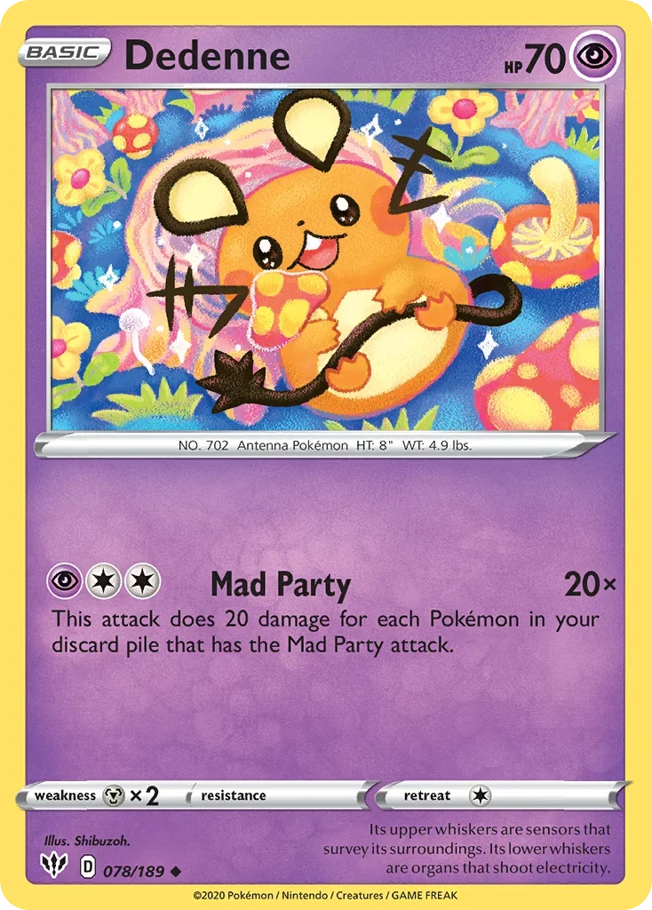 078/189 from Darkness Ablaze Uncommon Pokemon Card