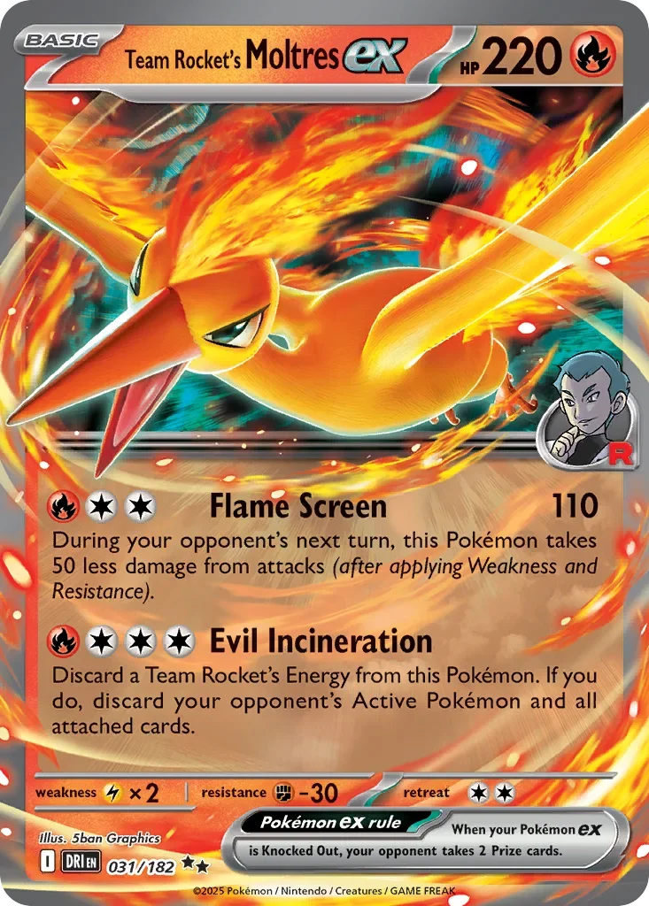 031/182 from Destined Rivals Double Rare Pokemon Card