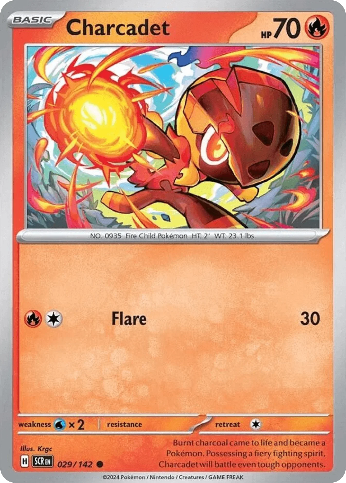 029/142 from Stellar Crown Card List Common Pokemon Card