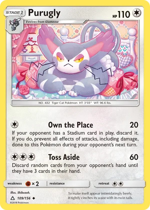 109/156 from Ultra Prism Uncommon Pokemon Card