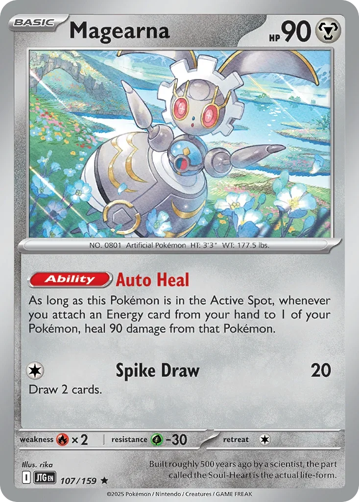107/159 from Journey Together Rare Pokemon Card