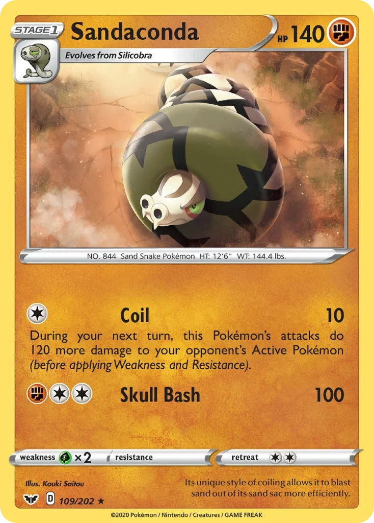 109/202 from Sword & Shield Rare Pokemon Card
