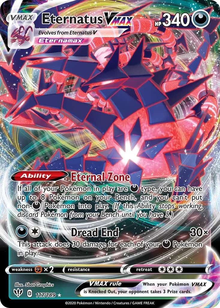 117/189 from Darkness Ablaze Ultra Rare Pokemon Card