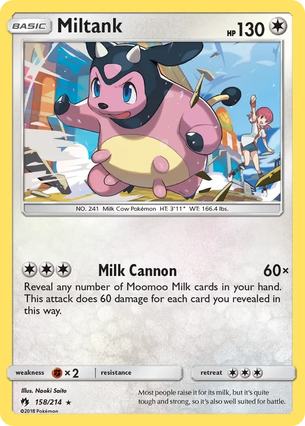 158/214 from Lost Thunder Rare Pokemon Card
