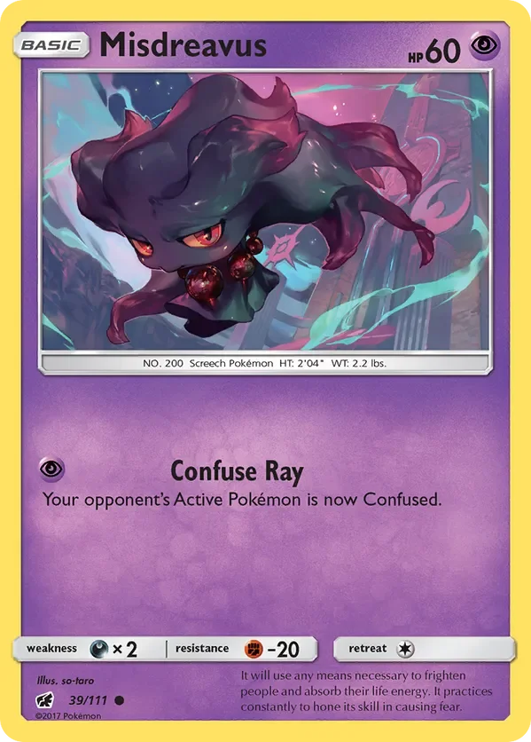 39/111 from Crimson Invasion Common Pokemon Card