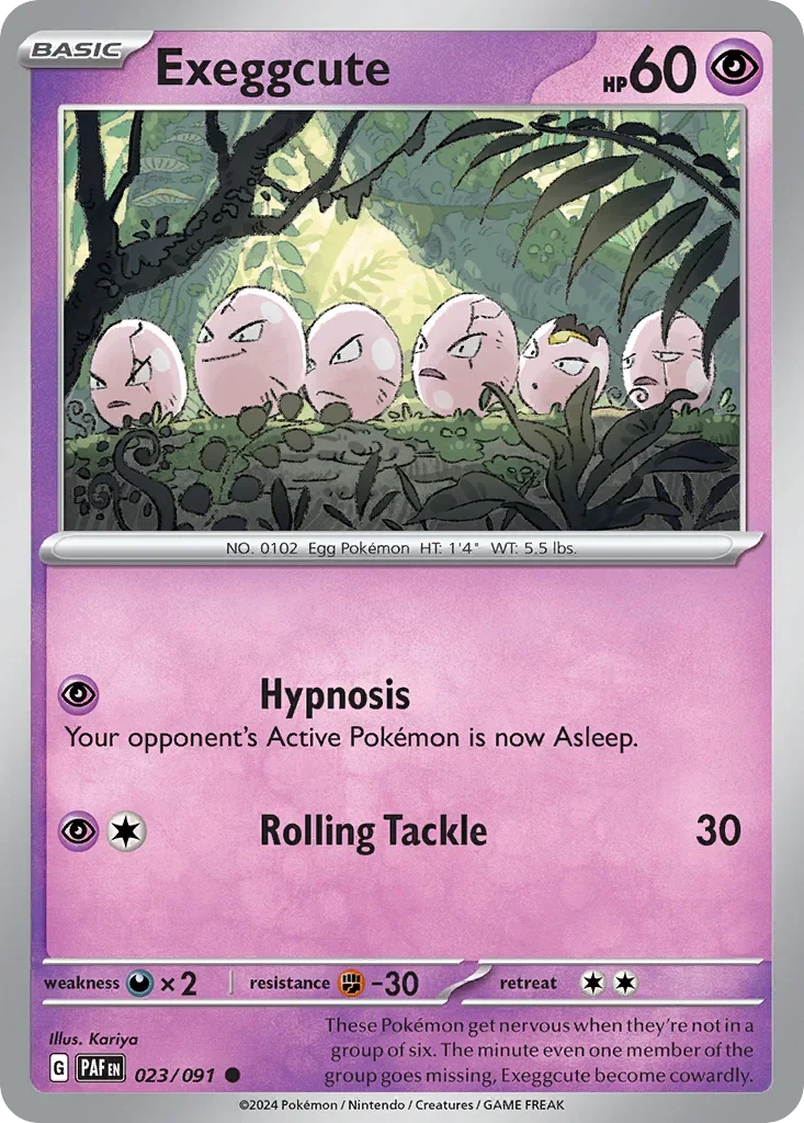 023/091 from Paldean Fates Common Pokemon Card
