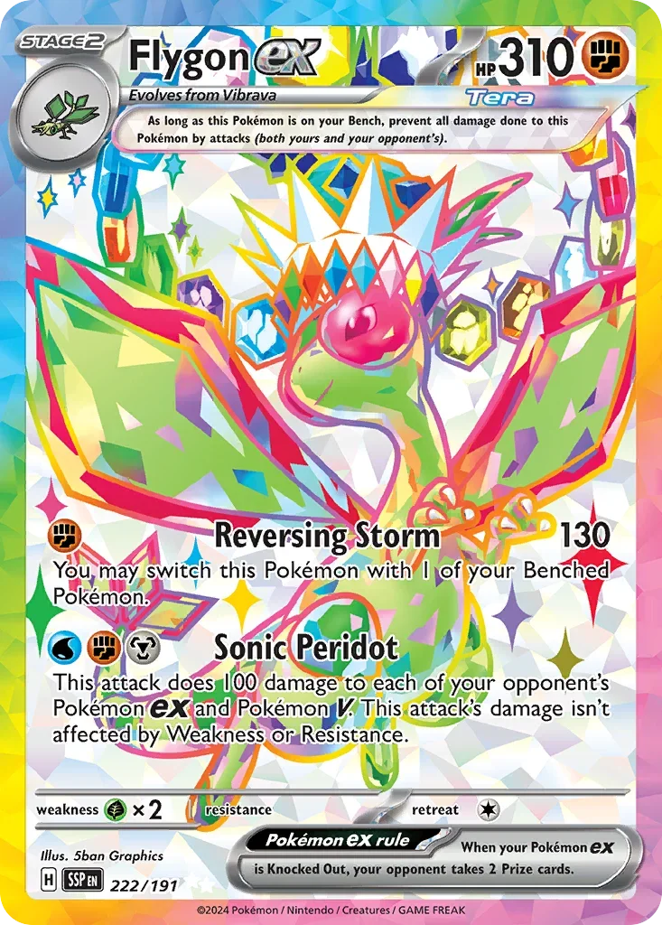 222/191 from Surging Sparks Card List Ultra Rare Pokemon Card