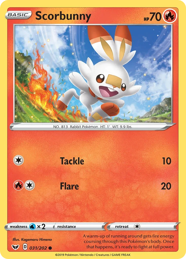031/202 from Sword & Shield Common Pokemon Card