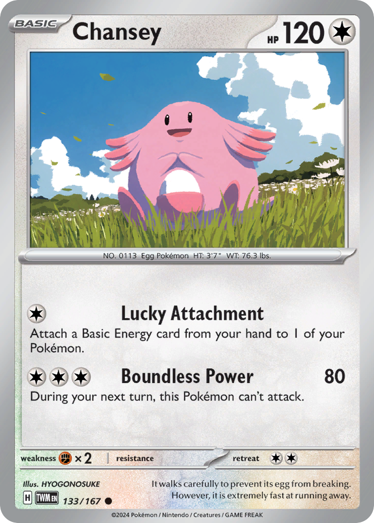 133/167 from Twilight Masquerade Common Pokemon Card