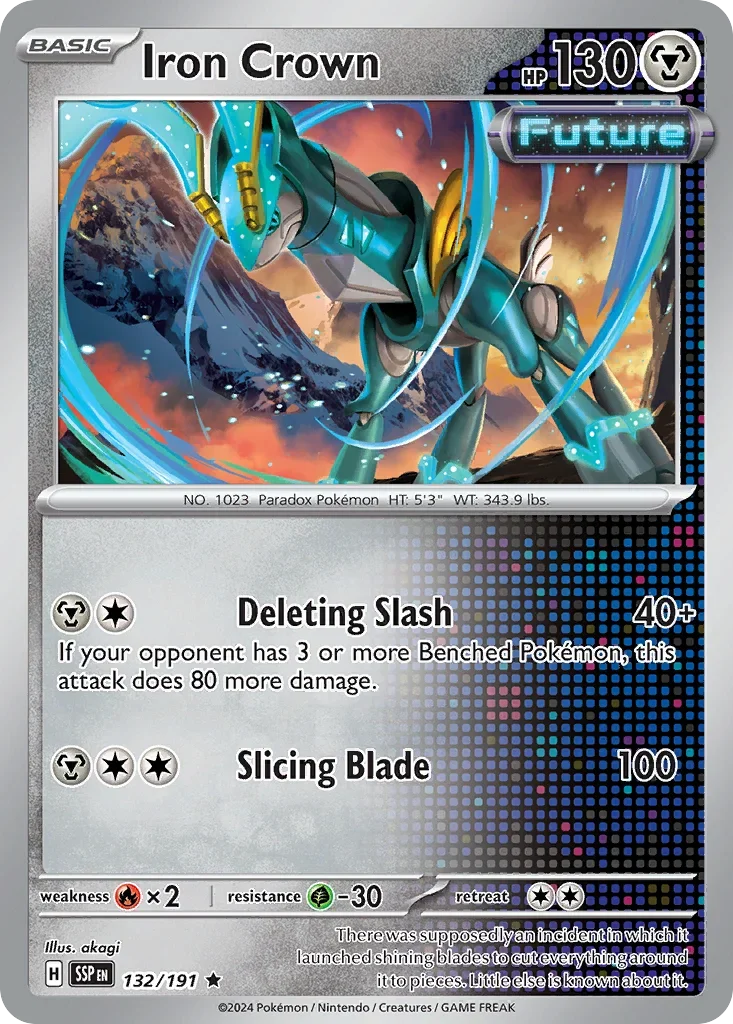 132/191 from Surging Sparks Card List Rare Pokemon Card