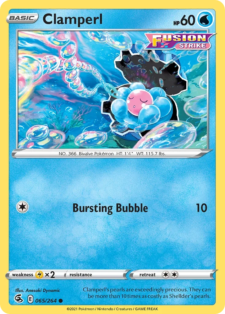 065/264 from Fusion Strike Common Pokemon Card