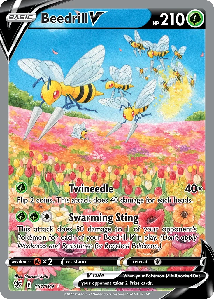 161/189 from Astral Radiance Alternate Art Pokemon Card