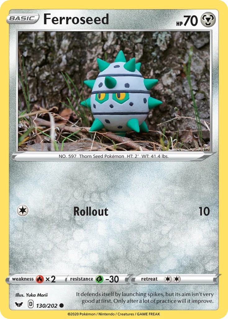 130/202 from Sword & Shield Common Pokemon Card