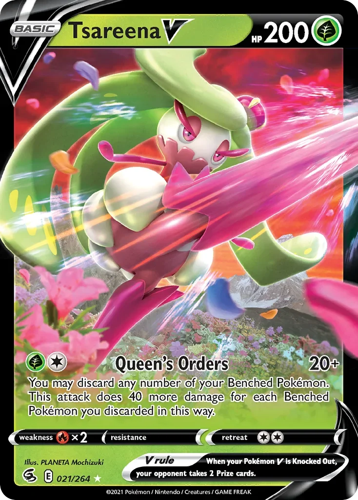 021/264 from Fusion Strike Ultra Rare Pokemon Card