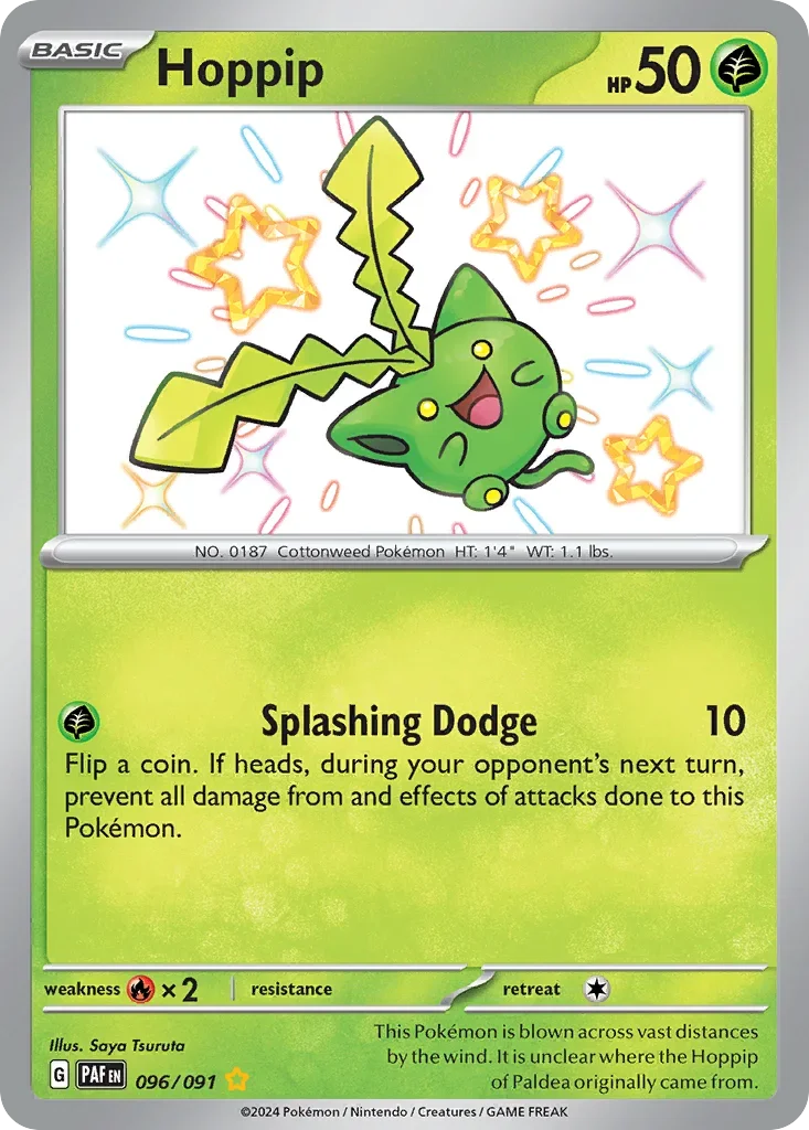 096/091 from Paldean Fates Shiny Rare Pokemon Card