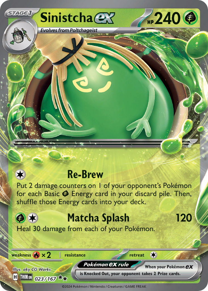 023/167 from Twilight Masquerade Card List Double Rare Pokemon Card