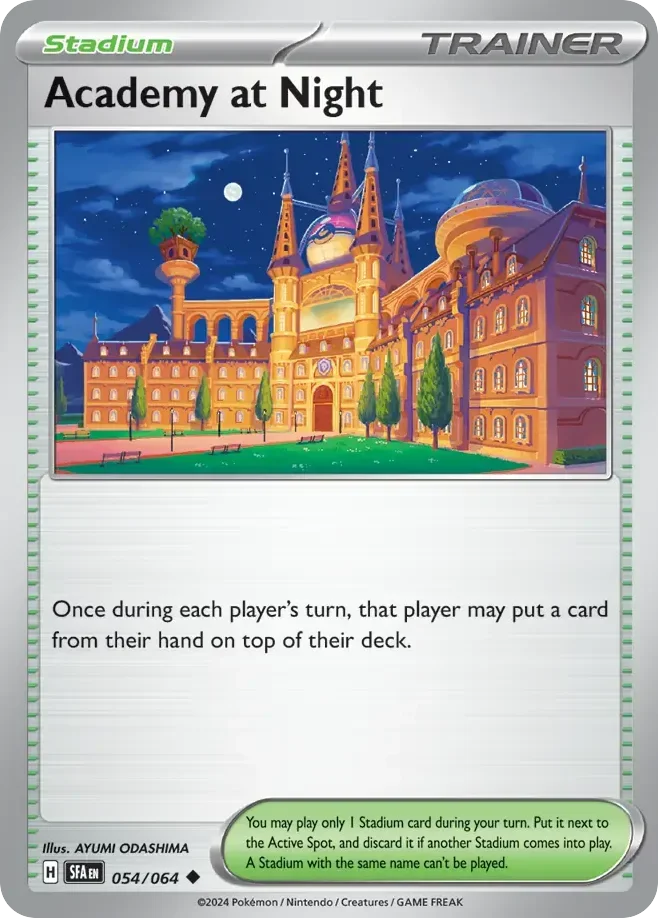 054/064 from Shrouded Fable Card List Uncommon Pokemon Card