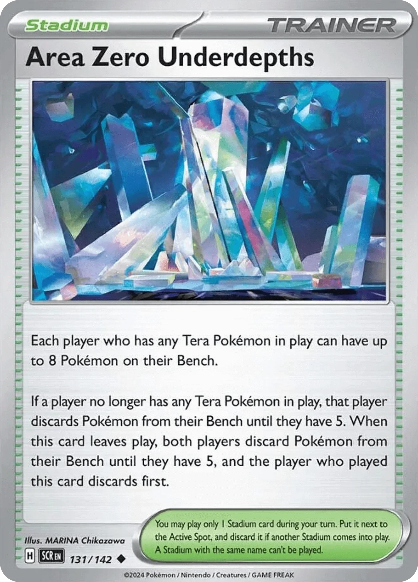 131/142 from Stellar Crown Card List Uncommon Pokemon Card