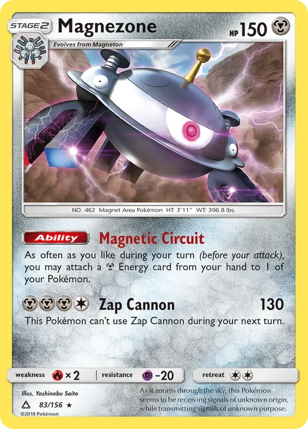 83/156 from Ultra Prism Holo Rare Pokemon Card