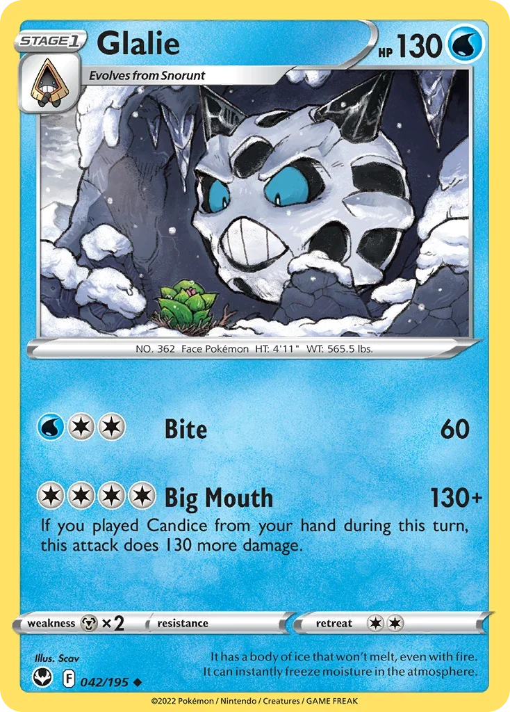 042/195 from Silver Tempest Uncommon Pokemon Card