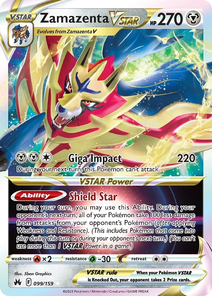 099/159 from Crown Zenith Ultra Rare Pokemon Card