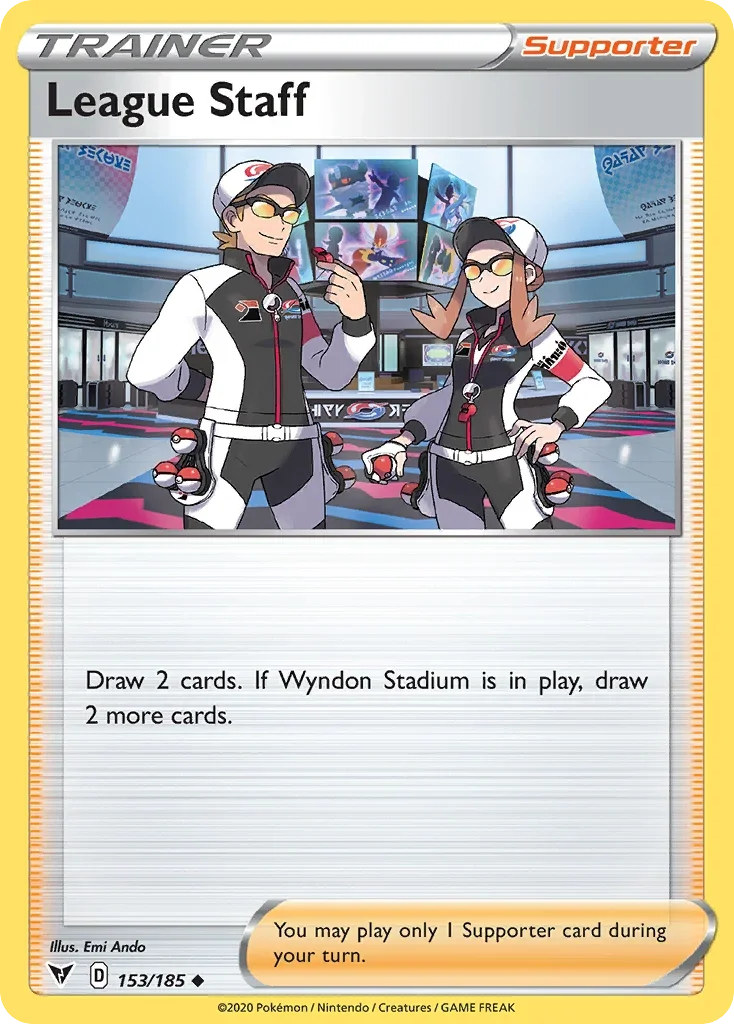 153/185 from Vivid Voltage Uncommon Trainer Card