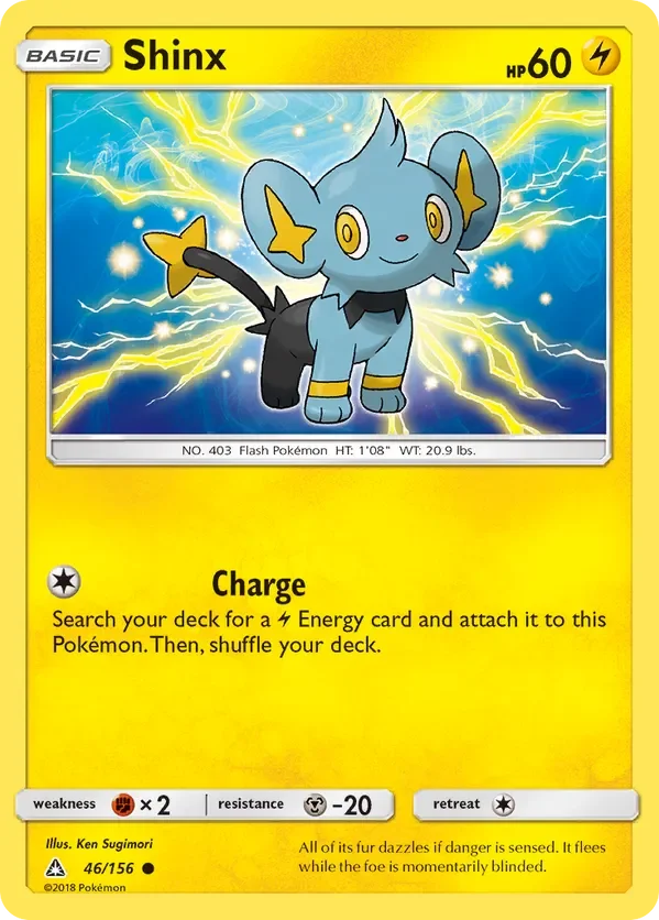 46/156 from Ultra Prism Common Pokemon Card