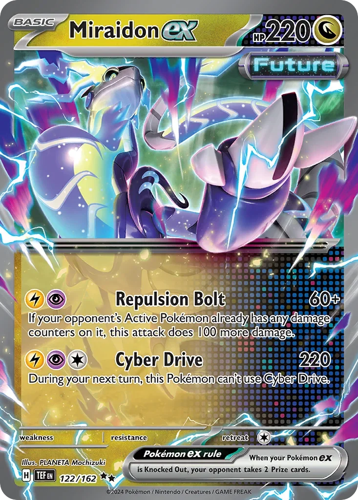 122/162 from Temporal Forces Double Rare Pokemon Card