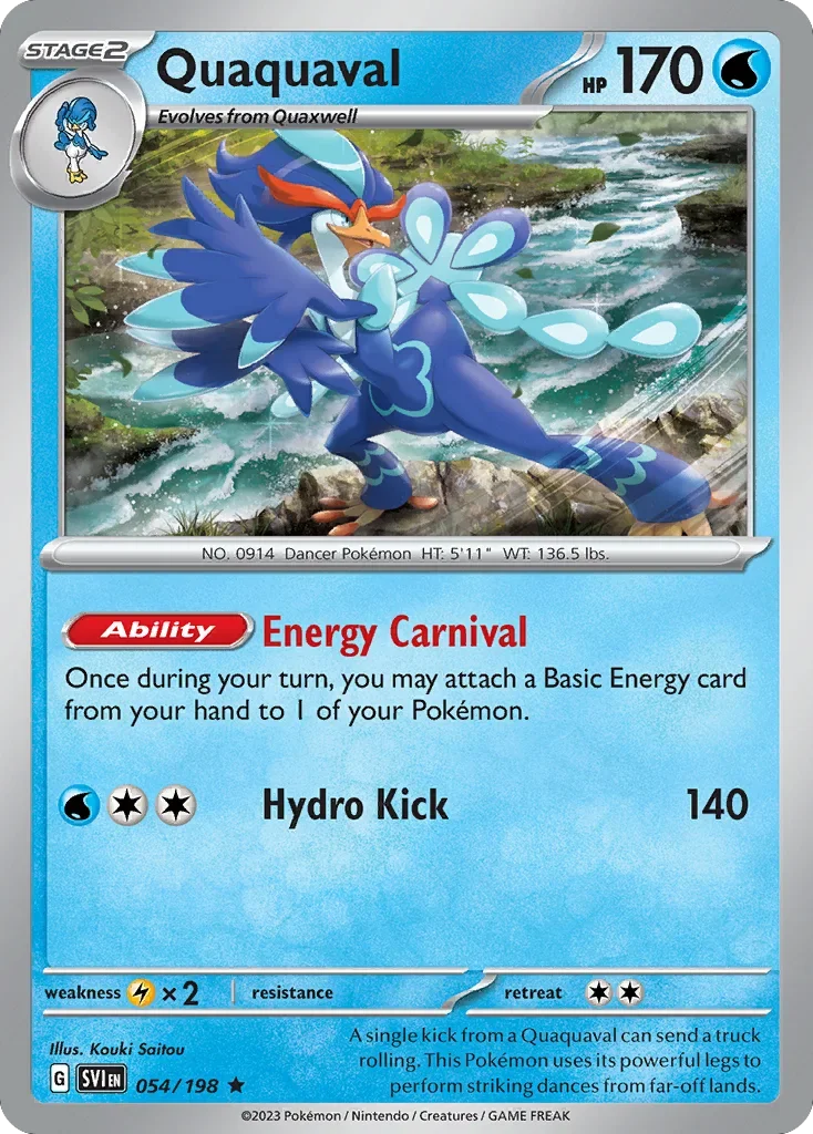 054/198 from Scarlet & Violet Rare Pokemon Card