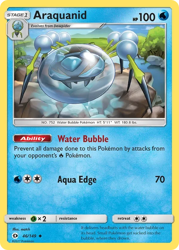 46/149 from Sun & Moon Base Uncommon Pokemon Card