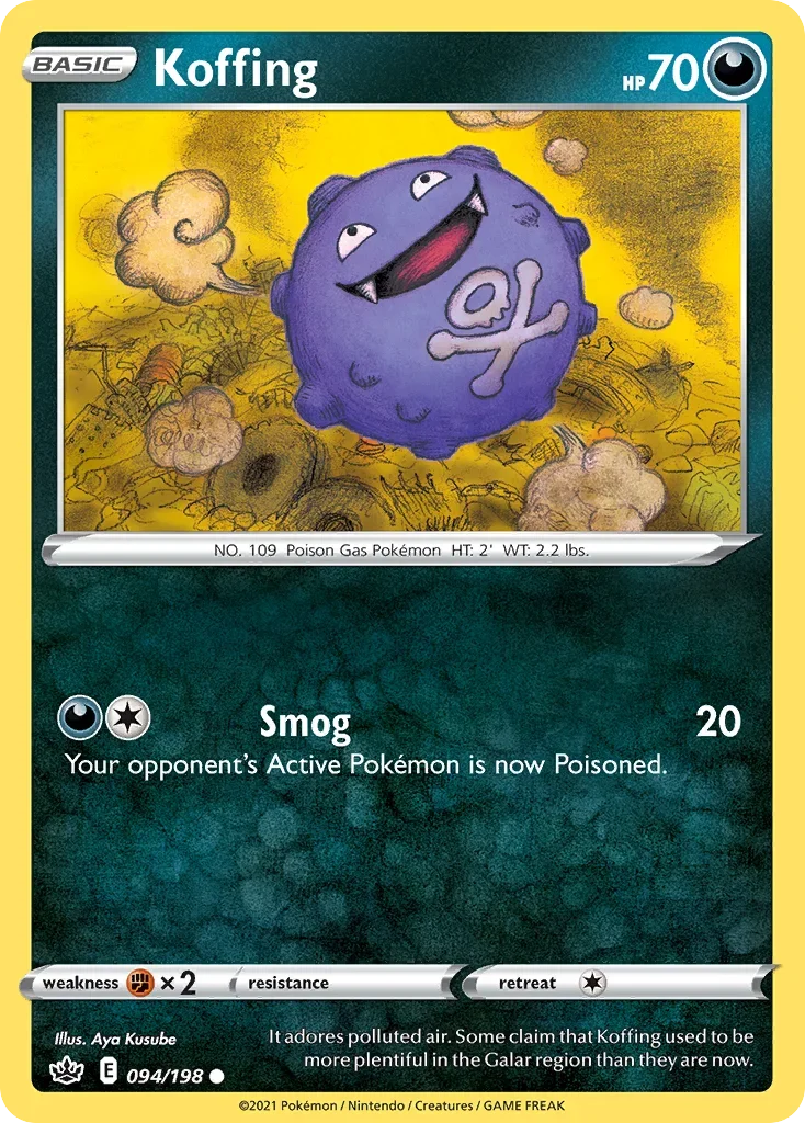 094/198 from Chilling Reign Common Pokemon Card