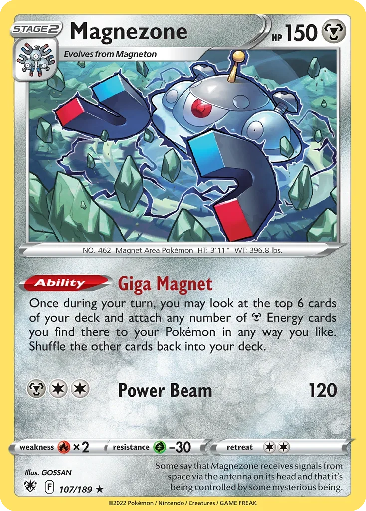 107/189 from Astral Radiance Holo Rare Pokemon Card