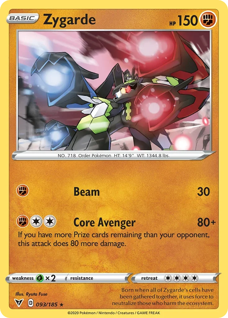 093/185 from Vivid Voltage Holo Rare Pokemon Card