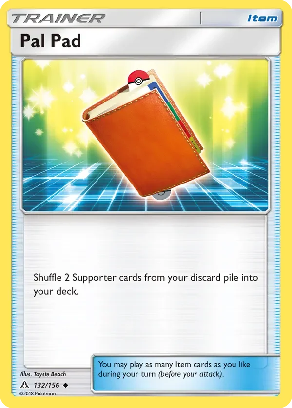 132/156 from Ultra Prism Uncommon Trainer Card