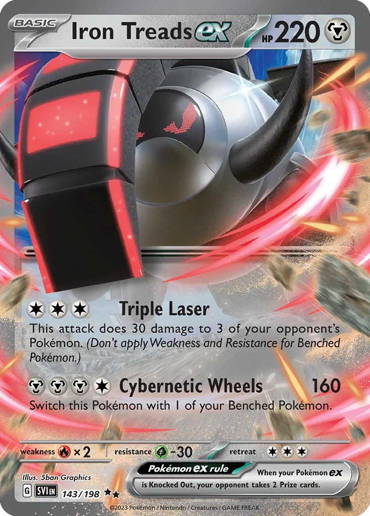 143/198 from Scarlet & Violet Double Rare Pokemon Card