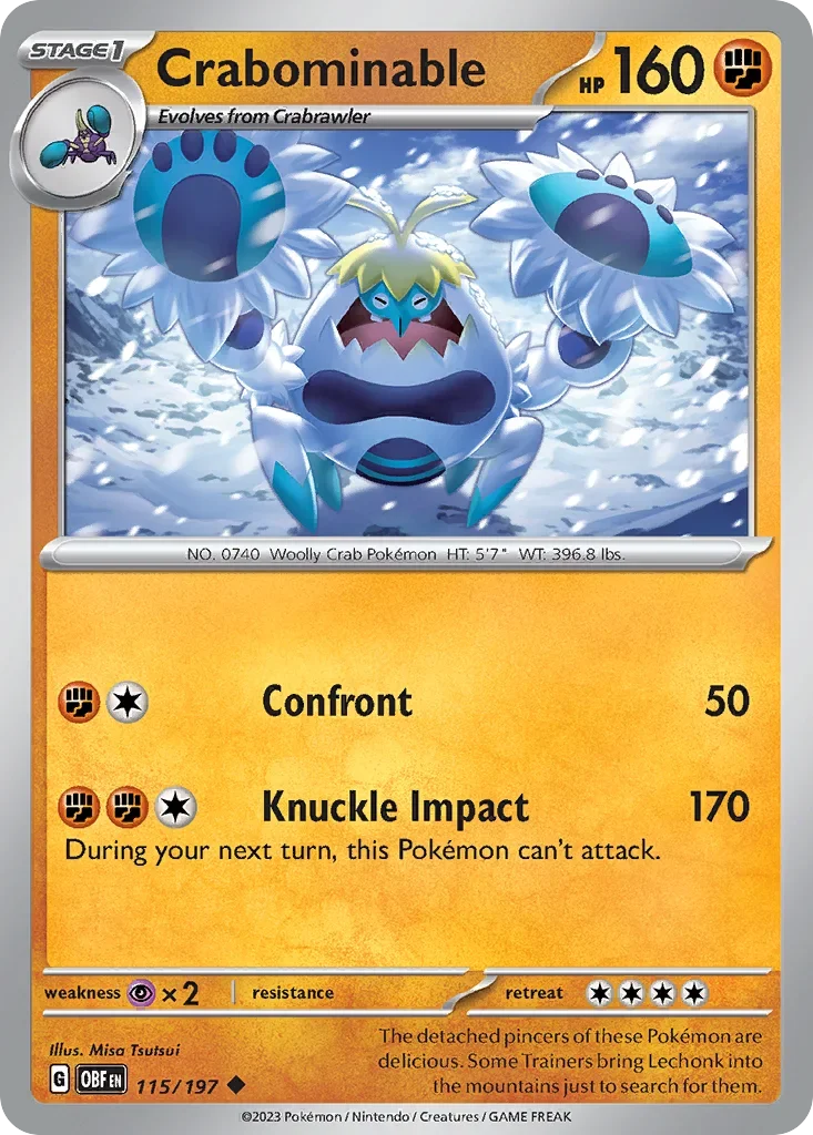 115/197 from Obsidian Flames Uncommon Pokemon Card
