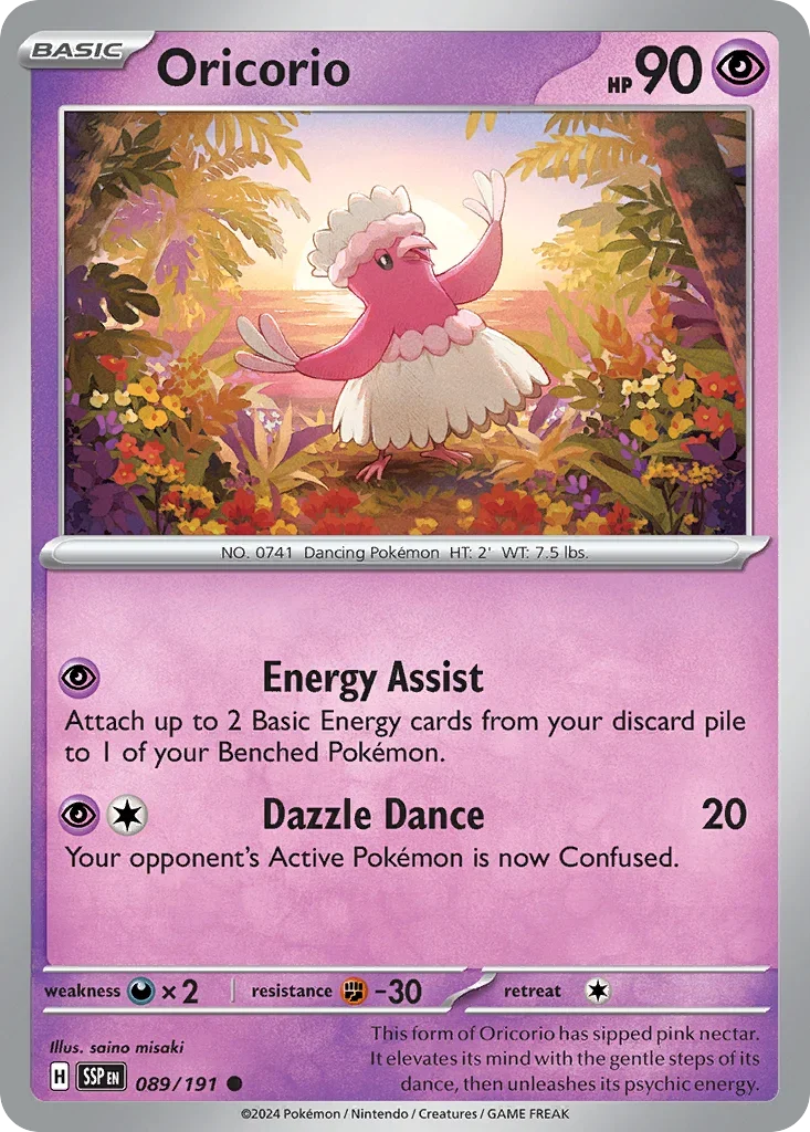 089/191 from Surging Sparks Card List Common Pokemon Card