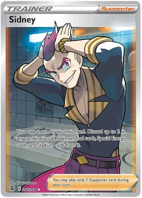 264/264 from Fusion Strike Full Art Trainer Card