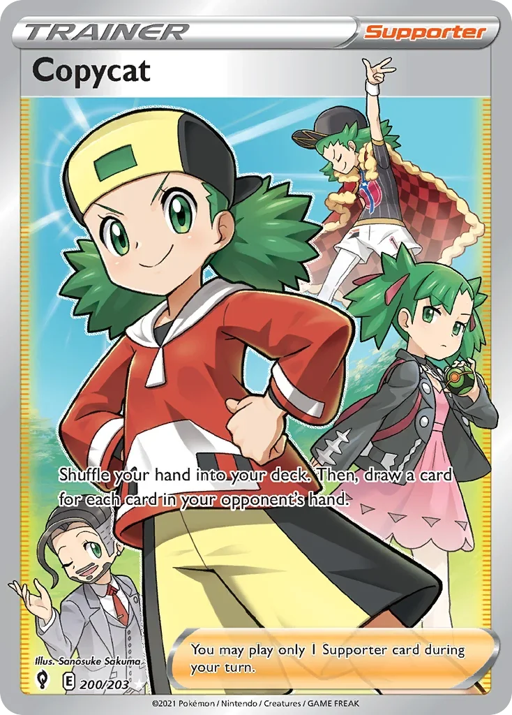 200/203 from Evolving Skies Full Art Trainer Card