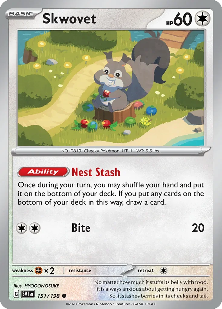 151/198 from Scarlet & Violet Common Pokemon Card