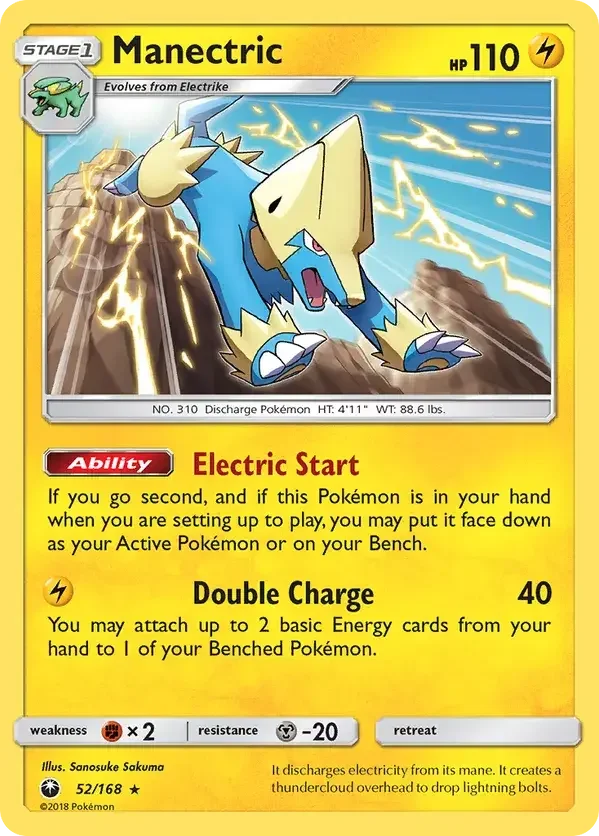 52/168 from Celestial Storm Rare Pokemon Card