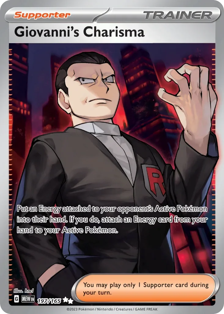 197/165 from 151 Ultra Rare Pokemon Card