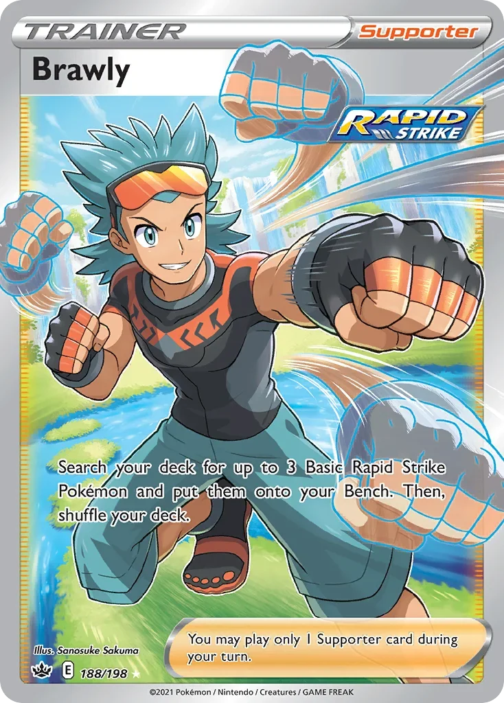188/198 from Chilling Reign Full Art Trainer Card