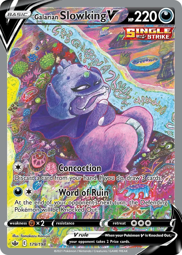 179/198 from Chilling Reign Alternate Art Pokemon Card