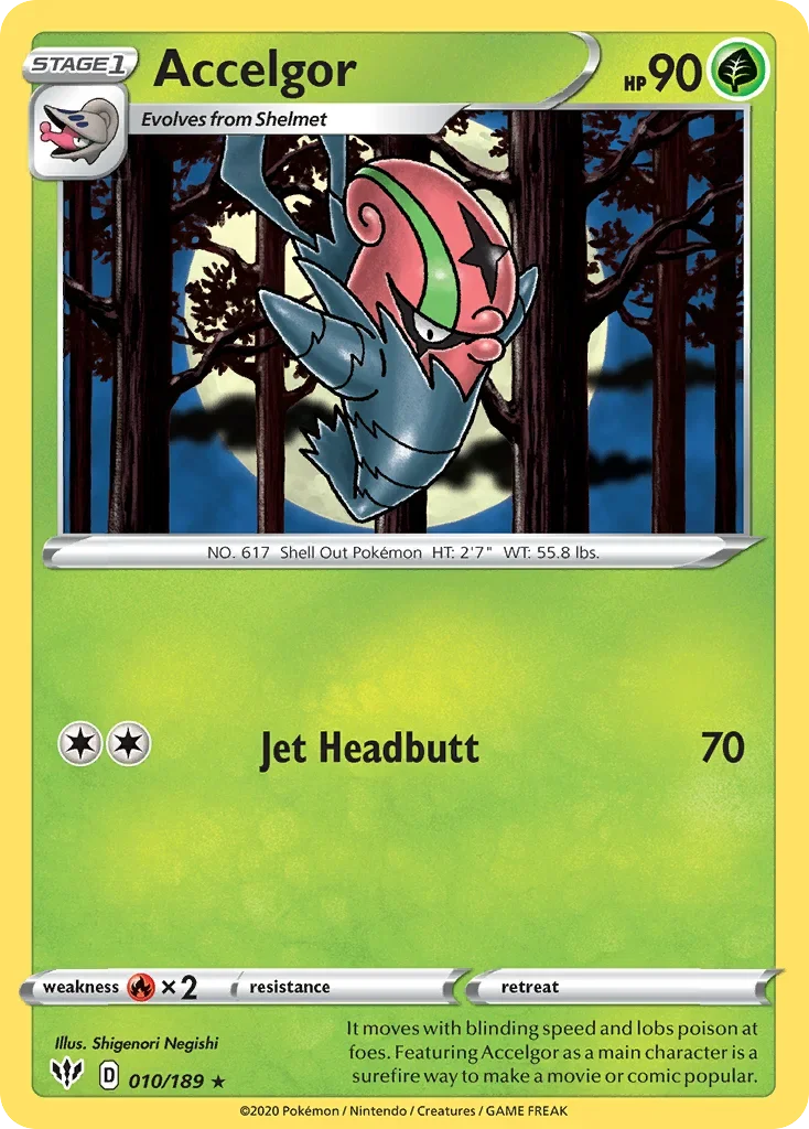 010/189 from Darkness Ablaze Rare Pokemon Card