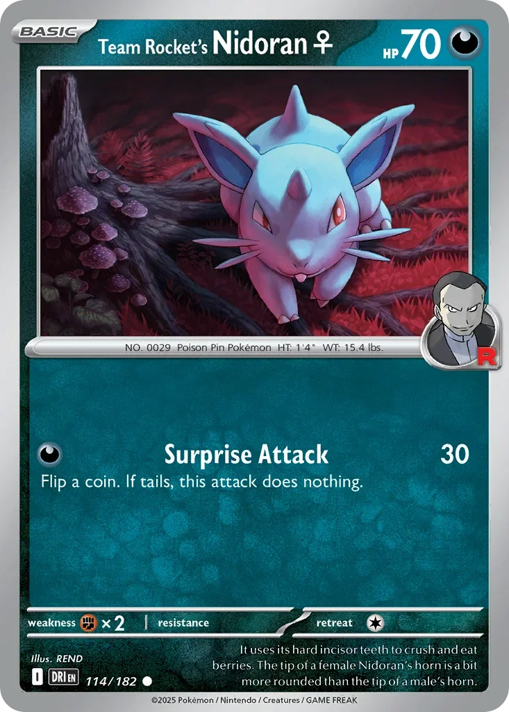 114/182 from Destined Rivals Common Pokemon Card