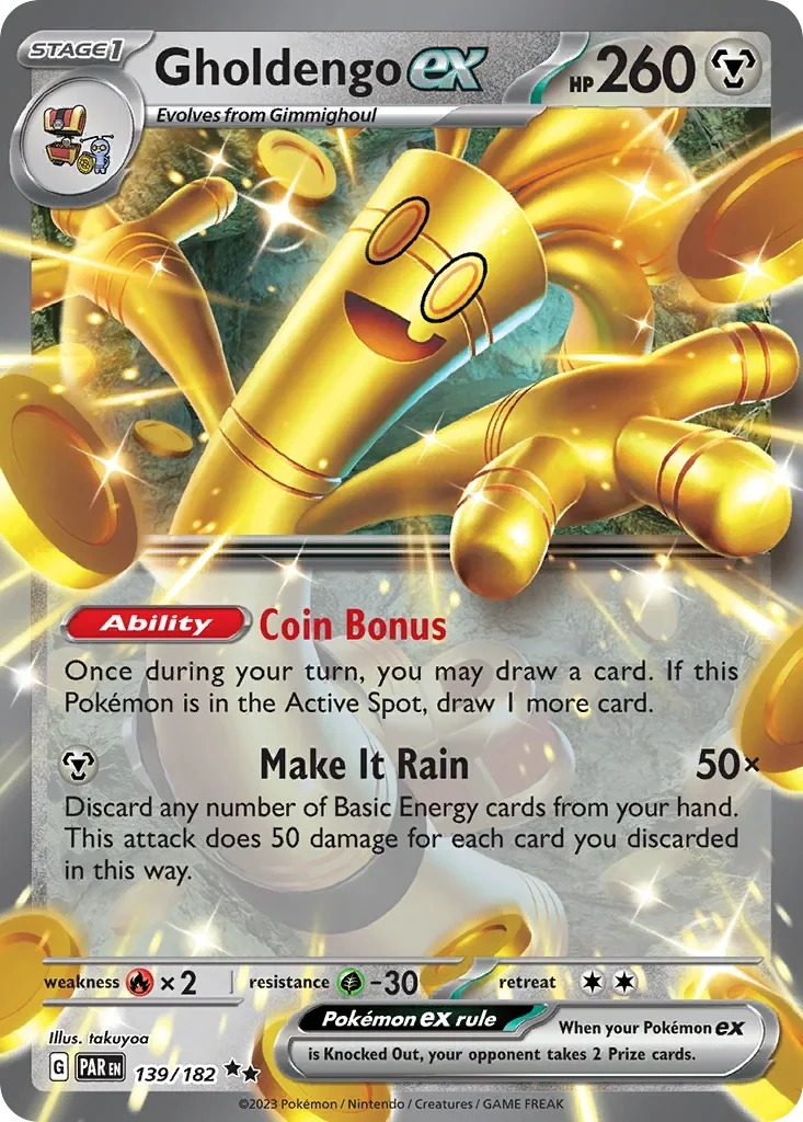 139/182 from Paradox Rift Double Rare Pokemon Card